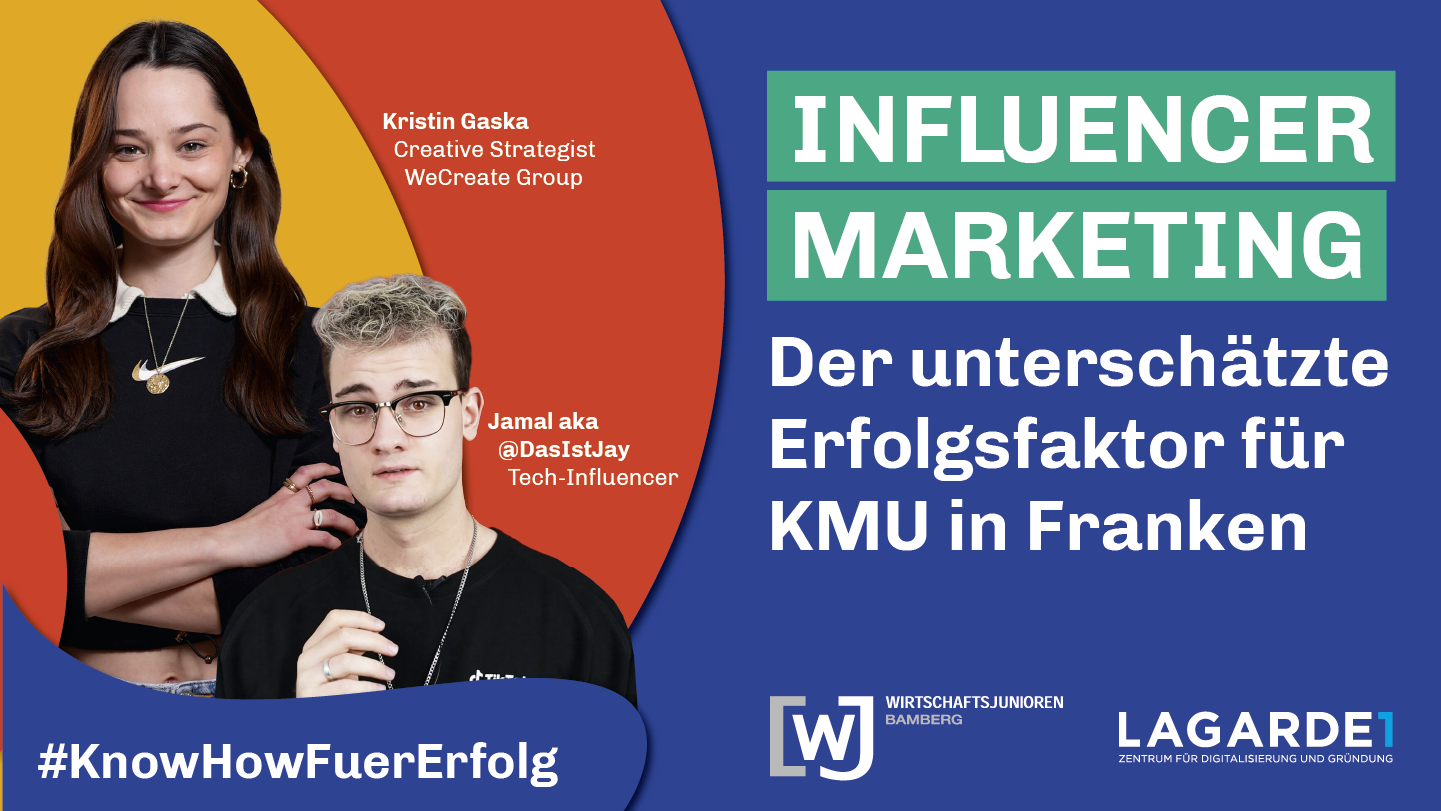 Event: Influencer Marketing - Der unterschätzte Erfolgsfaktor für KMU in Franken am 23.11.23